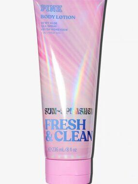 VS PINK Fresh & Clean Sun-Splashed Body Lotion NWT